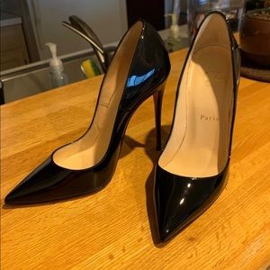 Christian Louboutin So Kate 120 Patent Black